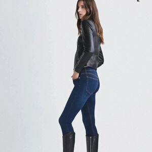 Rag & Bone Cate Mid-Rise Ankle Skinny in Carmen Wash